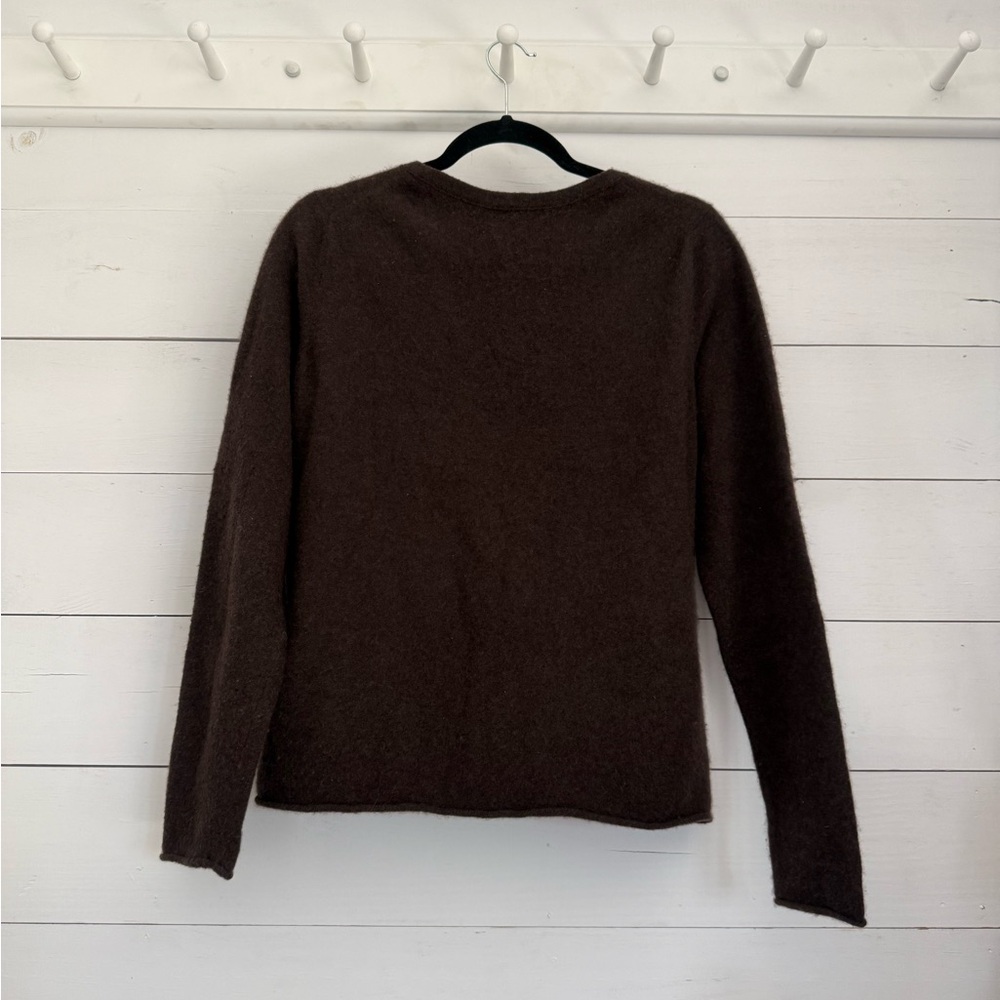 Elena Solano Women's 100% 2-ply Cashmere Sweater - Picture 2 of 3